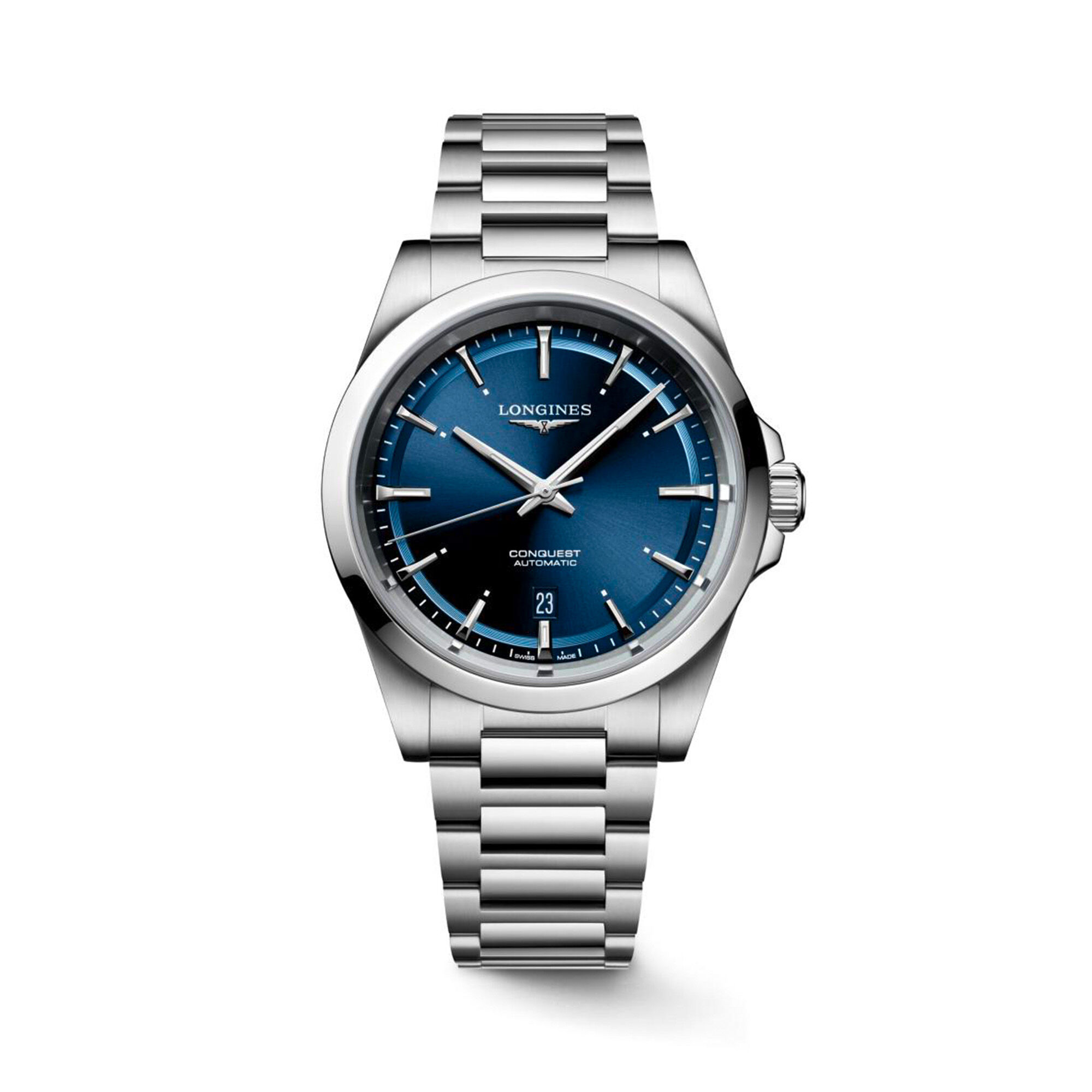 Longines Conquest Automatic 41 mm Stainless Steel | Maison Birks